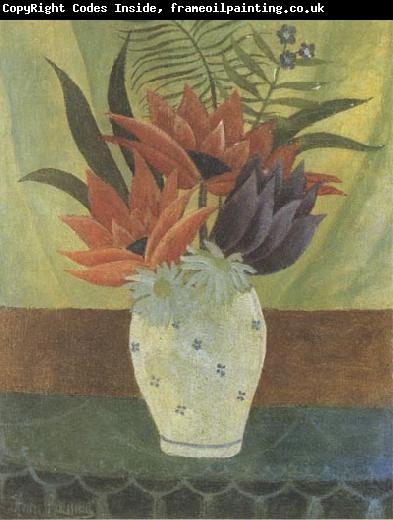 Henri Rousseau Lotus Flowers
